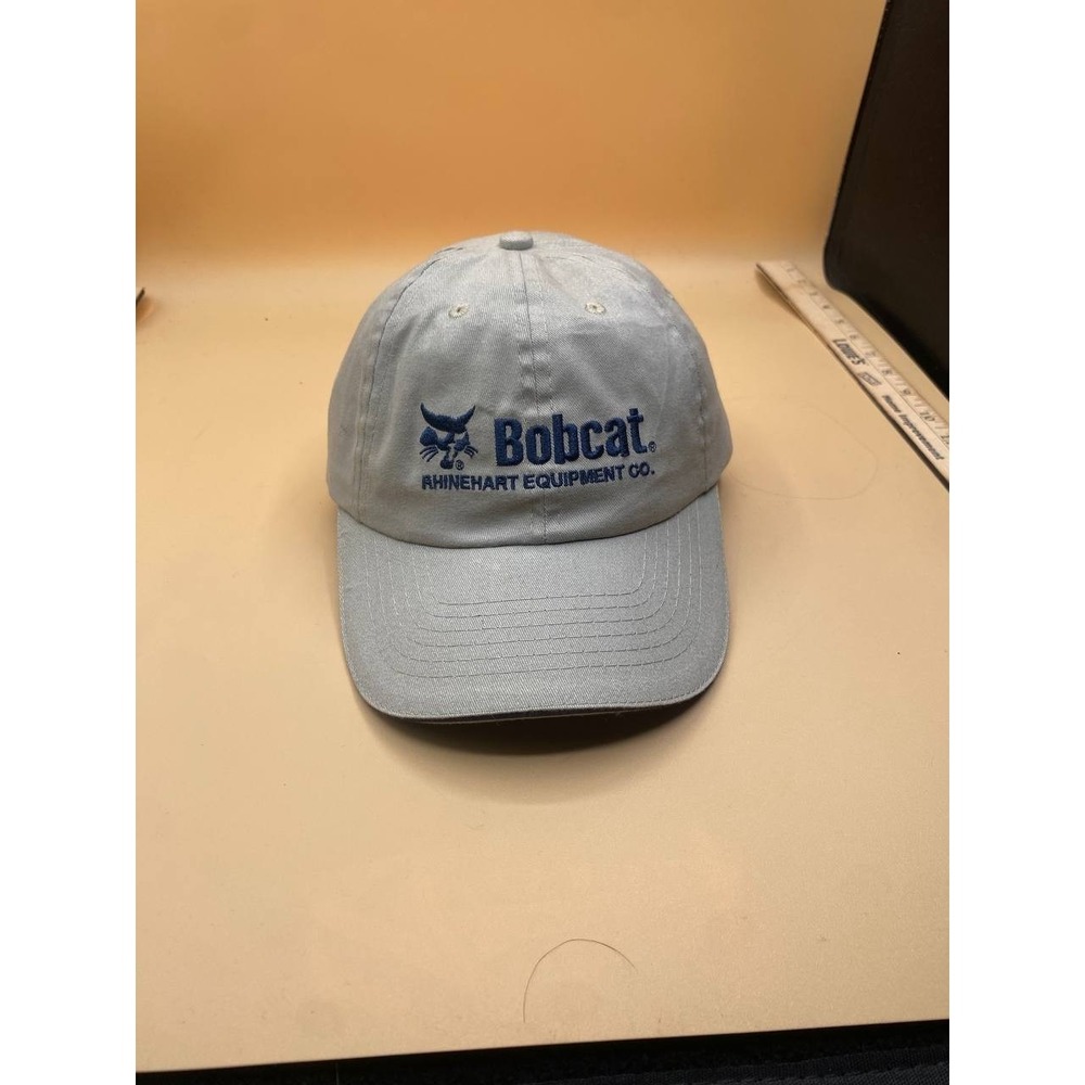 Bobcat Baseball Cap Beige Rhinehart Equipment Co. One Size‎ Workwear Adjustable
